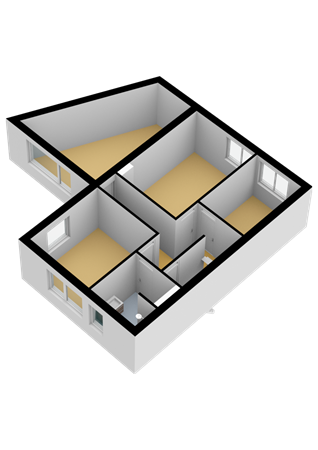 Floorplan - Hofmark 67, 1355 HE Almere